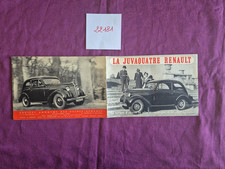N°22181 / RENAULT JUVAQUATRE