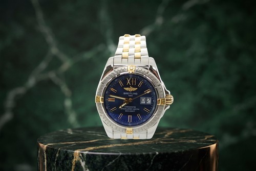 Breitling cockpit blue 18k - blue,