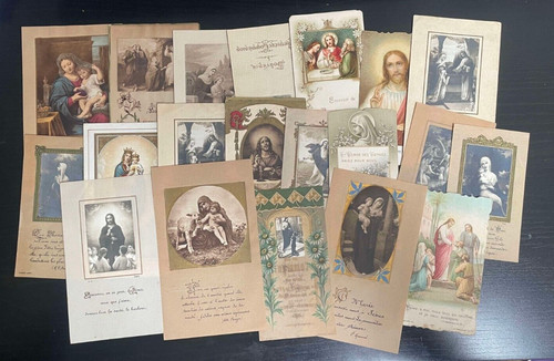 Lot images pieuses - lot, faire