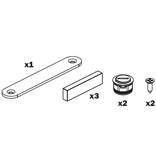Kit fermeture pour porte - fermeture,