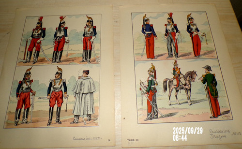 Anciennes lithographies ou - 2,