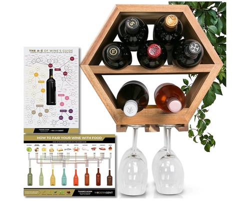 Wine rack wall mounted - wall,