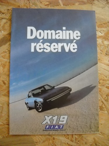 Publicite fiat 1980 - ,