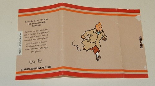 Emballage chocolat lait - chocolat,
