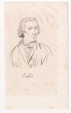 Portrait XIXe Leonhard Euler