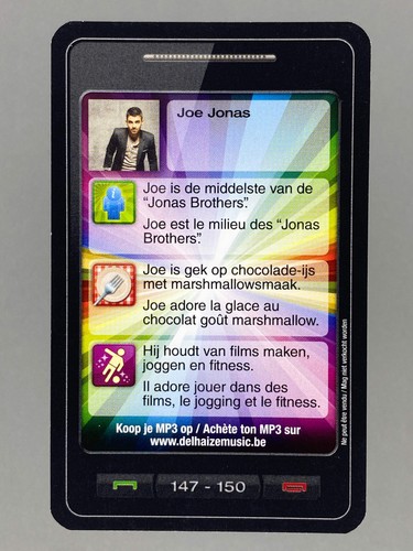 2011 delhaize 147 joe jonas - delhaize,