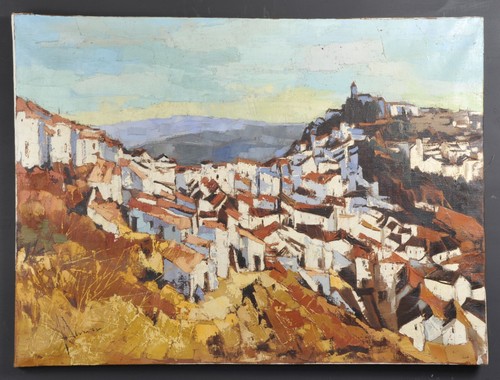 Huile sur toile signée - sur, jori