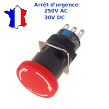 bouton d'arrêt d'urgence