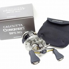 Moulinet de lancer d'appâts droit SHIMANO 23 Calcutta Conquest BFS XG Japon U...