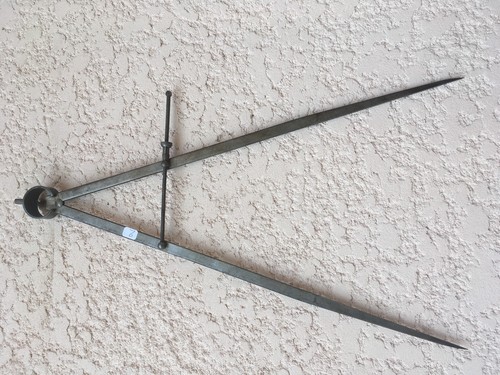 Old tool compass - tool,