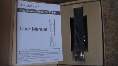 Dictaphone digital kingtop - dictaphone,