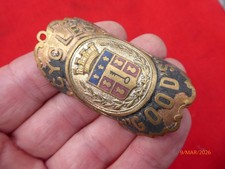 Ancienne Plaque  de Vélo