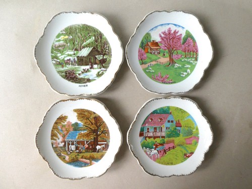 Assiettes dessert ou - 4,