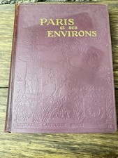 Livre ancien “Paris et ses
