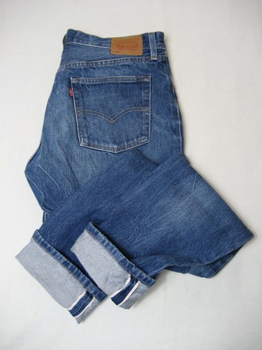 Levi 501 selvedge jeans - levi's,