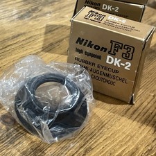 Rubber eyecup Œilleton caoutchouc Nikon DK-2 en boîte NOS F3HP, F4, F5, F6 NOS