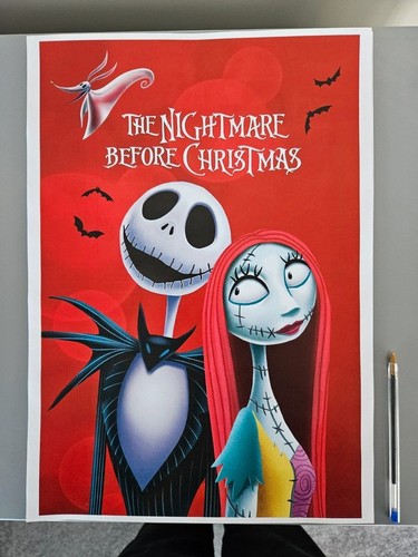 Affiche étrange noël mr - l'étrange,