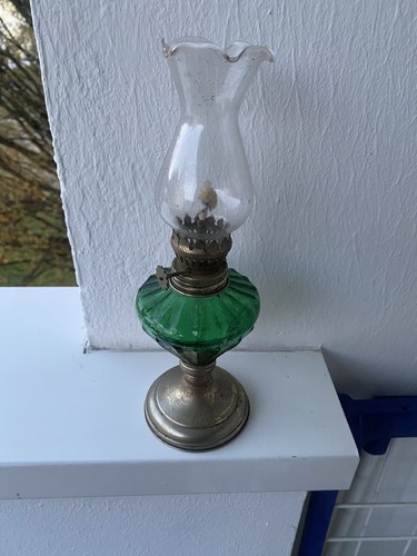 Lampe pétrole vintage - lampe,