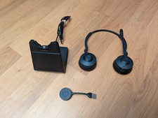Jabra Engage 55 UC Stereo USB-A DECT Wireless Headset + Charging Stand OCPB