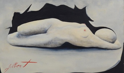Gilbert dervois le nu - -,