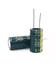 1pcs 150UF 450V ELECTROLYTIC CAPACITOR Aluminum 105GR 18x35mm Comephoto +-15%