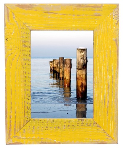 Cadre photo bois ancien - cadre, en
