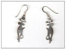 BOUCLES D'OREILLES en ARGENT