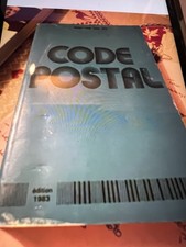 Livre code postal édition 1983