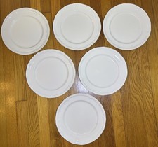 Set of 6 Villeroy & Boch Manoir 10 1/2" Dinner Plates READ These Show Wear!