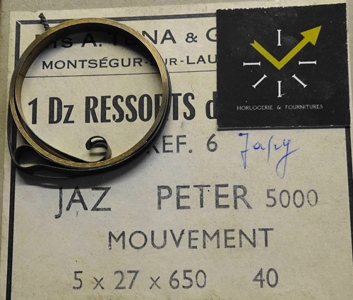 Ressort reveil jaz peter - ressort,
