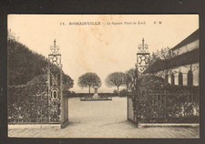 ROMAINVILLE (93) SQUARE WROUGHT IRON GRID PAUL KOCK