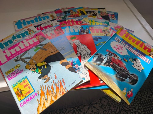 Bds tintin hebdomadaire - tintin,