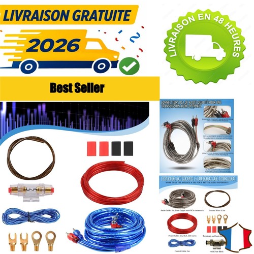 Kit câblage amplificateur