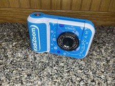 VTech KidiZoom PrintCam - Blue - Paper, Charging Cord, FOR PARTS / See Descripti