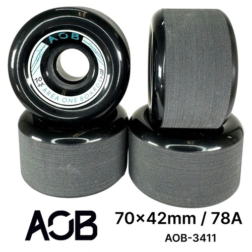Aob longboard cruiser roues 4 - aob, (4