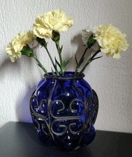 Vase Murano En Pate De Verre
