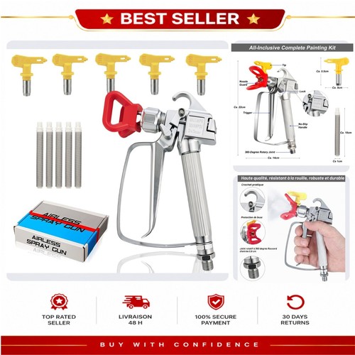 Pistolet peinture airless - pistolet,