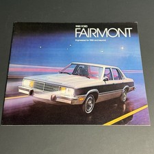 FORD 1980 FAIRMONT / 20p brochure catalogue / US MILITARY SALES stamp (3)