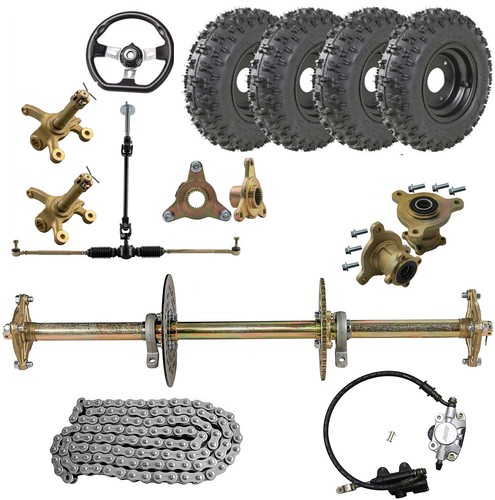 Kart rear axle - go,