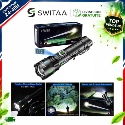 Lampe torche led - torche, rechargeable