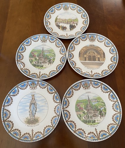 Digoin assiettes faience - ,