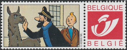 Belgique 2001 mnh herge - 2001,