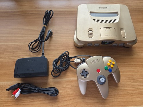 Nintendo console gold - nintendo, 64
