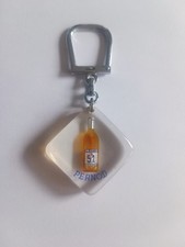 Vintage 60' PASTIS 51 PERNOD RICARD Bubble Bottle BOURBON Keychain Keychain