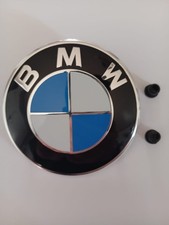 Logo BMW 82mm bleu/blanc Capot
