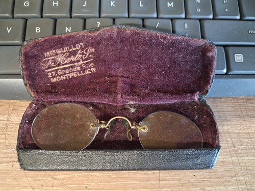 Anciennes lunettes debut - lunettes, xxe