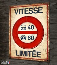  Plaque métal reproduction