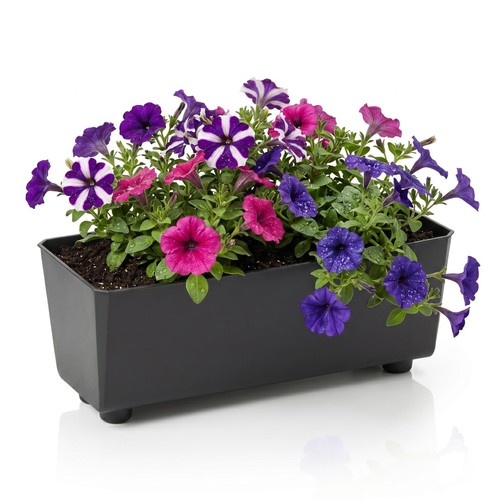 Jardinière rectangulaire avec - jardinière,