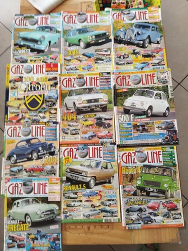 Gazoline lot magazines - gazoline, de