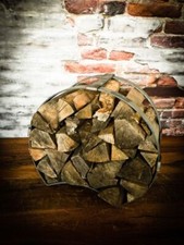 Étagère à bois de cheminée